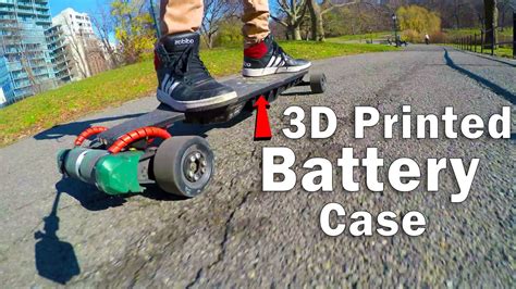 3d printed flexable electric skateboard enclosure|Electric Skateboard best STL files for 3D printing・119  .